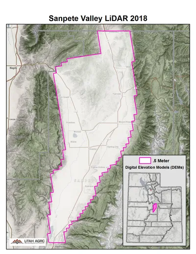 A map with project boundary